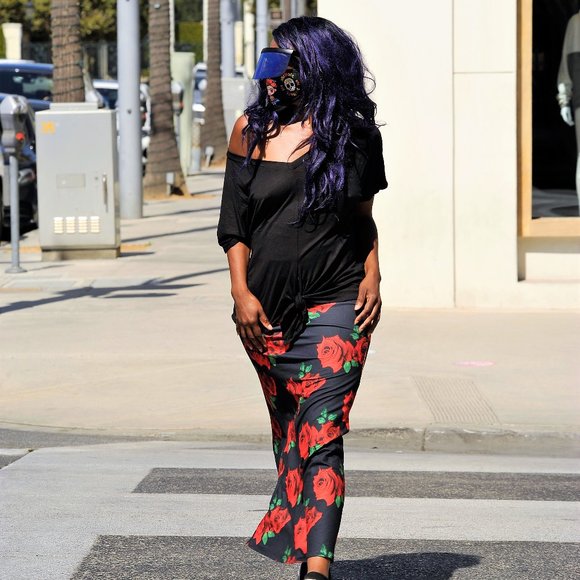 Isaac Liev BLACK Short Sleeve Front-Tie Knot Top M - Picture 13 of 13